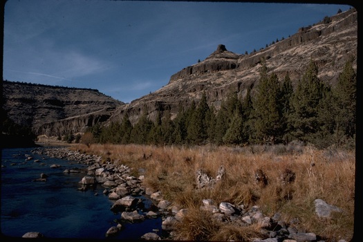 PHOTO: Sportsmen say some of the best fishing spots on the Crooked River aren't accessible to the public because adjacent land is in private hands. An LWCF grant could change that. Photo credit: BLM Prineville office.