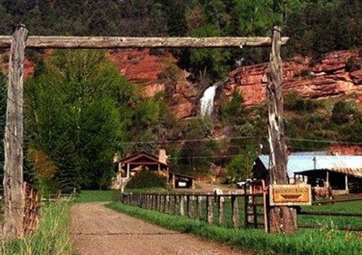 PHOTO: Zink's Waterfall Ranch, in the heart of the Hermosa Creek Water Shed. Courtesy: Zink.