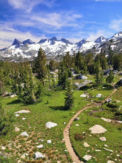 PHOTO: Portions of the Pacific Crest Trail have been made possible by grants from the Land and Water Conservation Fund. This is a view of the Ritter Range in the Ansel Adams Wilderness. Photo credit: Wikipedia.com.