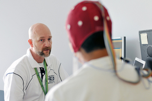 PHOTO: Research has detailed evidence of the cumulative effects of concussions on amateur athletes. Photo credit: University of the Fraser Valley.