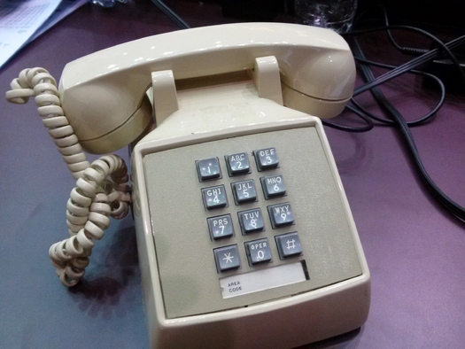 PHOTO: Opponents of a bill to deregulate traditional phone service in the state claim it could reduce the reliability of life-safety alarm services.  Photo by Greg Stotelmyer.