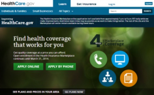 PHOTO:Uninsured Illinoisans who have not yet signed up for health insurance through the marketplace set up by the Affordable Care Act still have time, but not much. Picture credit:healthcare.gov.