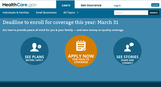 PHOTO: The first open enrollment period under Obamacare is coming to a close, with a deadline of March 31st for those who want coverage this year. Photo credit: John Michaelson