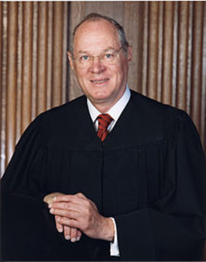 PHOTO: Swing vote Justice Anthony Kennedy swung in favor of 