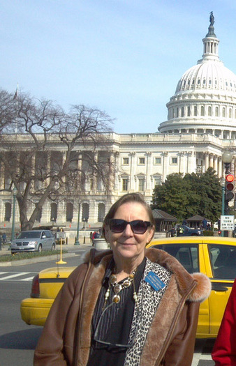 PHOTO: Montana State Rep. Bridget Smith (D-Wolf Point) went to Washington, D.C. to discuss public lands issues. Photo credit: Center for Rural Affairs