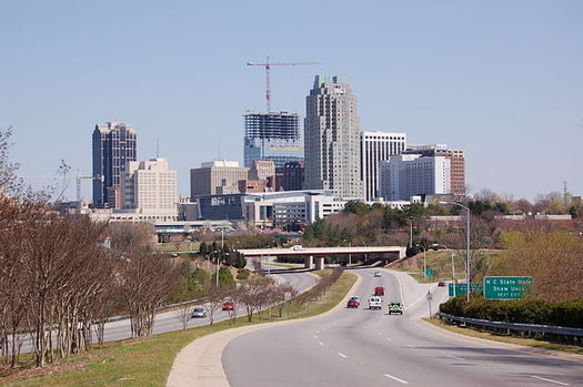 PHOTO: The Raleigh metropolitan area ranks 155th in the country for urban sprawl, in a survey of 221 major cities by Smart Growth America. Photo credit: J.M. Turner