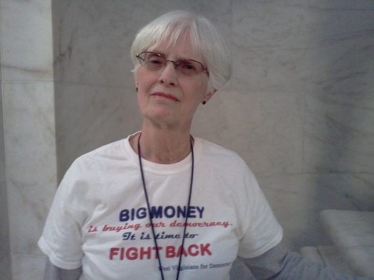 PHOTO: Ordinary people in West Virginia such as Barbara Frierson are calling the U.S. Supreme Court decision in McCutcheon v. FEC a 