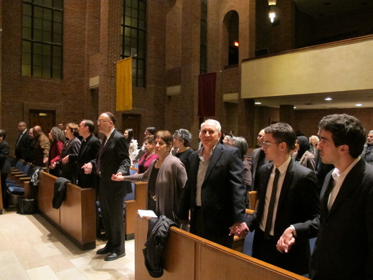 PHOTO: Participants at the NYS Interfaith Convocation for Immigration Reform started a week of activities that culminate with today's National Day of Action. Photo credit: C. Bonawandt, Long Island Wins