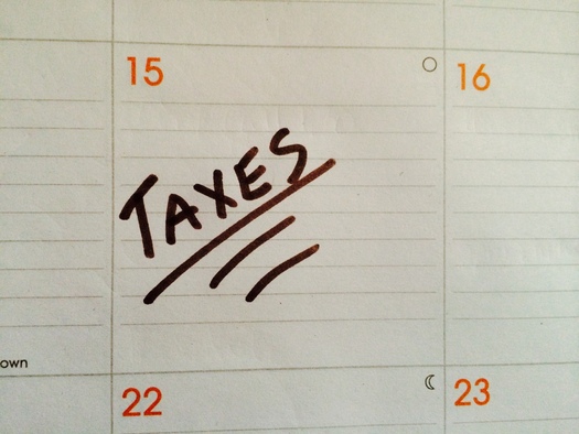 PHOTO: For those unable to meet the April 15 tax filing deadline, or who don't have the money to pay if they owe, the IRS offers extensions and payment options. Photo credit: M. Kuhlman