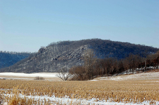 PHOTO: - A petition with more than 6,000 signatures will be delivered to Gov. Mark Dayton today, asking him to implement a two-year moratorium on frac sand mining in southeastern Minnesota. Photo credit: Derek Bakken/Flickr