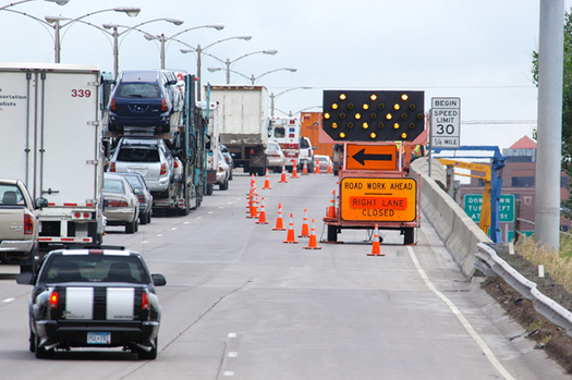 PHOTO: Ceremonies held in Chaska today honor workers who have been injured or killed in Minnesota's highway construction zones. Photo courtesy Minnesota Dept. of Transportation.