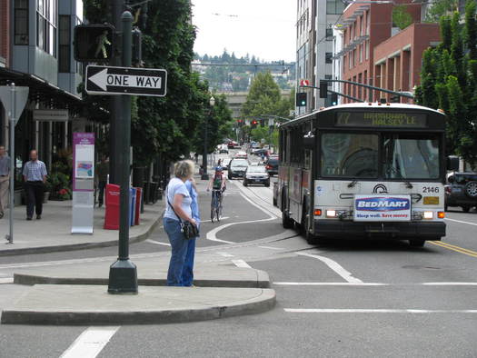 OHOTO: Nearly 11 thousand cyclists and pedestrians have been injured or killed on Connecticut roadways since 2006 but advocates say a new measure headed to Governor Dannel Malloy will provide a deterrent and raise awareness for local drivers to safely share the road. Photo credit: www.pedbikeimages.org/Laura Sandt