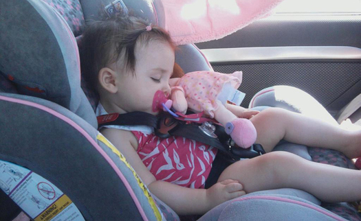 PHOTO: There's a right way and a wrong way to go about buying a safe child car seat, and safety experts say buying a second-hand child car seat is almost always a bad idea. Photo credit: National Highway Traffic Safety Administration.