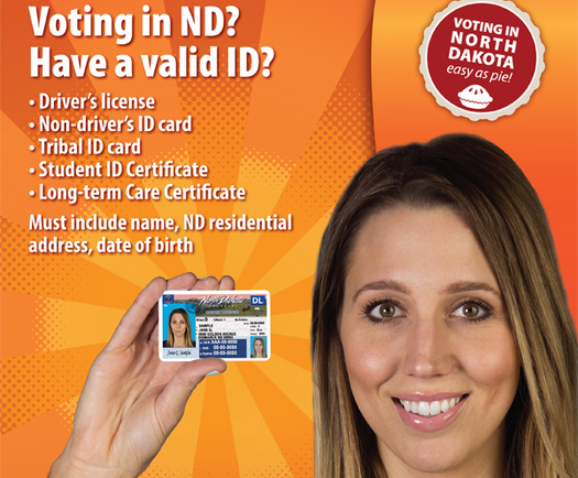 IMAGE: Saturday is the deadline for new residents of North Dakota or those with identification that needs a new address to get it or get changes made, so they can cast a ballot in the June primaries. Image courtesy North Dakota Secretary of State.