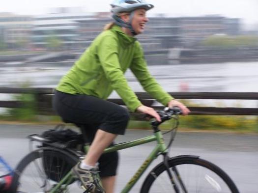 Photo: Friday is National Bike to Work Day, promoted as being good for your health and the environment. Photo credit: Alliance for Biking and Walking