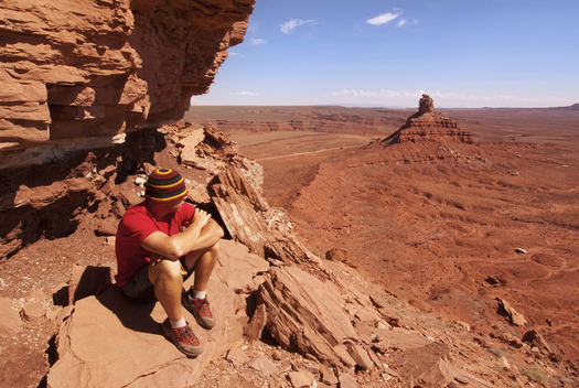 PHOTO: The federal government says it plans to prosecute everyone who illegally rode an ATV on federally protected lands in southeastern Utah over the weekend. Photo courtesy City of Blanding, Utah.