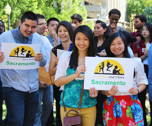 PHOTO: Hundreds of youth advocates and students from across California will rally, learn how to advocate on their own behalf and fan out across the state Capitol to urge lawmakers to support high-quality summer learning programs and increased funding for year-round learning at the May 12-13 