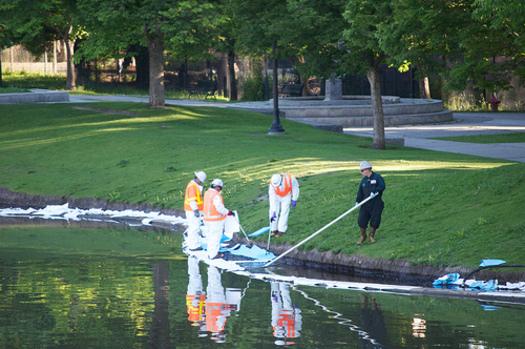PHOTO: The EPA is fining Chevron $875,000 for two spills in Utah involving diesel fuel and oil. Photo courtesy Utah State Law Library.