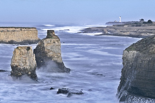 PHOTO: Seastacks and lighthouse at Point Arena-Stornetta California Coastal National Monument, which was protected earlier this year. The area was highlighted as the number three 