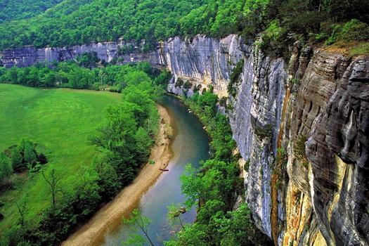 PHOTO: The Arkansas Department of Environmental Quality is seeking comments on whether they should stop new large hog feeding operations in the Buffalo River watershed. CREDIT: thecitywire.com.