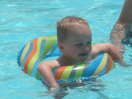 PHOTO: Swimming season is in full swing in Ohio, and experts say it's important children have basic water safety skills to stay safe. Photo credit: M. Kuhlman
