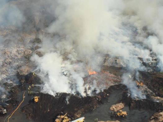 PHOTO: A class-action settlement requires the owners of an industrial waste facility in Elkhart to cease operations and clean up the site within five years. Photo credit: Hoosier Environmental Council.