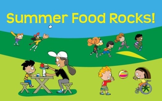 GRAPHIC: A new report on Summer Nutrition Programs shows Kentucky is doing a slightly better job of helping children stay nourished when schools out, although it still lags behind most states. Poster courtesy U.S. Dept. of Agriculture.