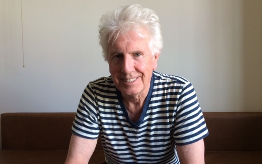 PHOTO: Graham Nash, of Crosby Stills and Nash, fears America has been divided into a nation of 