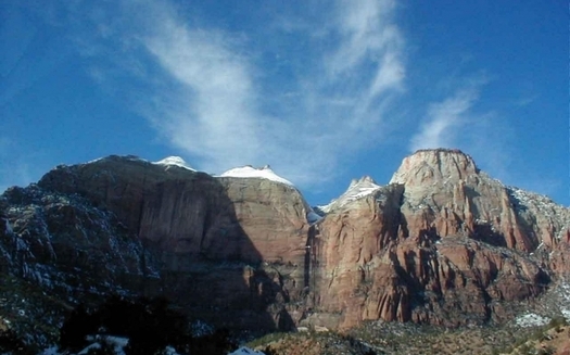 PHOTO: Skies over Zion National Park and other National Parks around the nation should remain clear of aerial drones, now that the National Park Service has banned their use. Photo credit: Robert Nieter.