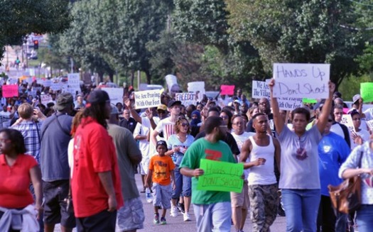PHOTO: Tensions may have cooled somewhat in Ferguson, Missouri, but protesters continue to take to the streets, leaving many to wonder what it will take to put the city back together. Photo credit: LoavesofBread/Wikimedia Commons.