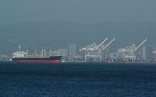 PHOTO: Oakland port facilities offer good-paying jobs, but California labor groups say political ad money from outside the state, including money from the Koch Brothers, is pushing an agenda that exacerbates the nation's economic divide. Photo credit: Johannes Seemann/Morguefile.