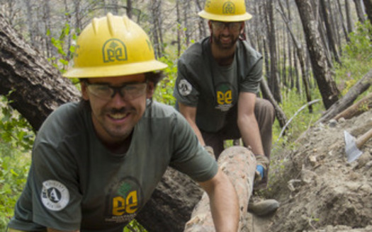 PHOTO: Two trail-clearing and maintenance projects are scheduled in the Selway Bitterroot Wilderness this fall, as part of the 50th anniversary celebration of the Wilderness Act. Photo credit: Kyle Martens, Montana Conservation Corps