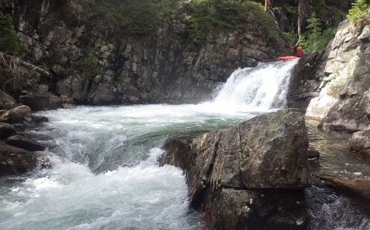 PHOTO: Colorado has an enviable outdoor recreation economy worth about $12 billion annually, but conservationists and outdoor recreation business leaders worry the state's new water plan may reduce river levels and flow. Photo credit: Jeremy Bailey/American Whitewater.