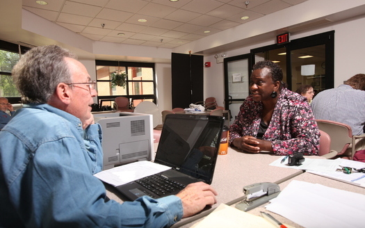 PHOTO: Enjoy doing taxes and helping people? A program that provides thousands of Nevadans with free tax preparation services is seeking volunteers. Photo credit: AARP Foundation Tax-Aide program.