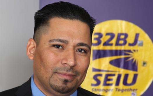 PHOTO: Jaime Contreras, 32BJ SEIU vice president, says Maryland's Latino voters are watching wage issues this election. Photo courtesy of 32BJ SEIU.