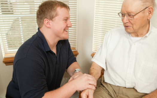 PHOTO: It is National Family Caregivers Month, to salute the tens of millions of Americans who are caring for a family member. AARP has launched a new initiative, I Heart Caregivers, to honor and help those who care for family members.  (Photo credit: seniorcarestress.com)