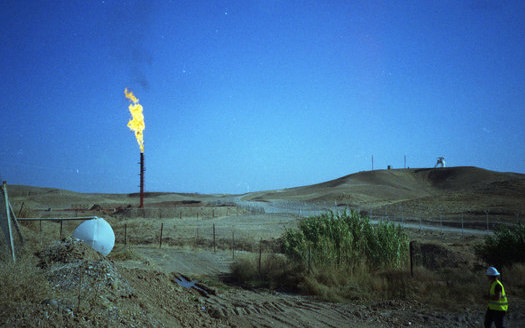 PHOTO: A new report finds the amount of gas drilled on federal leases in North Dakota that's royalty-free, consumed or flared by operators, is equal to more than 40 percent of the total volume sold. Photo credit: Merlin/Flickr.