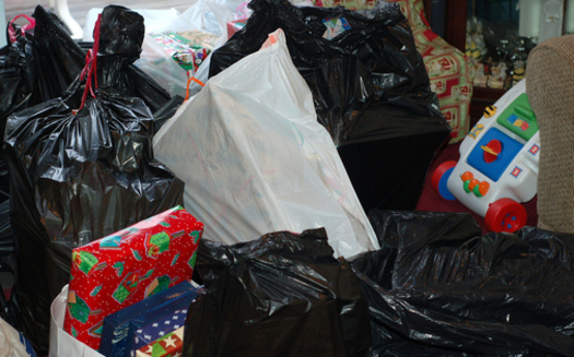 PHOTO: The trash generated by the average American household jumps by 25 percent during the holidays, but with some planning before shopping, that doesn't have to be the case. Photo credit: Tarah Tamayo/Flickr.