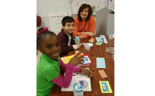 PHOTO: Outreach and efforts to increase access already are meaning more Virginia kids getting enough to eat, in school and out, according to First Lady Dorothy McAuliffe and the No Kid Hungry campaign. Photo courtesy of Drew Central Schools.