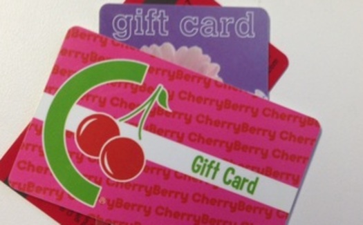 PHOTO: Scammers have found ways to grab cash right off of gift cards, a problem that seems to peak during the holidays. Photo credit: J. Oster.