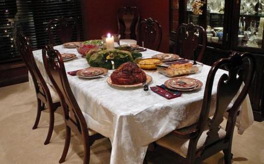PHOTO: While the holiday dinner table may look perfect, the family that gathers around it might not be! If get-togethers are a source of conflict, mental health experts say it's OK to pace yourself, and even say 'no' to some stressful situations. Photo credit: SDRandCo/morguefile.