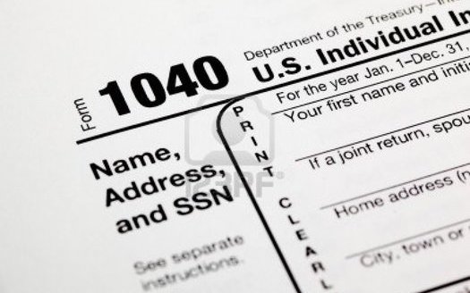 PHOTO: The April 15 income tax filing deadline will be here before many Michiganders know it, which is why experts say a little preparation now will make tax time less stressful. Photo credit: M. Shand 