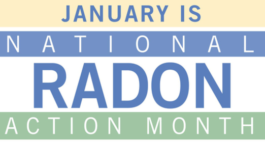 GRAPHIC: The EPA's National Radon Action Month is an annual effort in January to get more people to test their homes for radon. It's odorless and invisible, so many folks assume it isn't a problem, but radon is the second-leading cause of lung cancer. Image courtesy U.S. Environmental Protection Agency.
