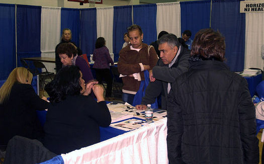 PHOTO: At health fairs and other events, groups are ramping up bilingual efforts to assist uninsured Latinos in Florida in signing up for health insurance before this year's Feb. 15 enrollment deadline. Photo credit: Luigi Novi/Wikimedia Commons