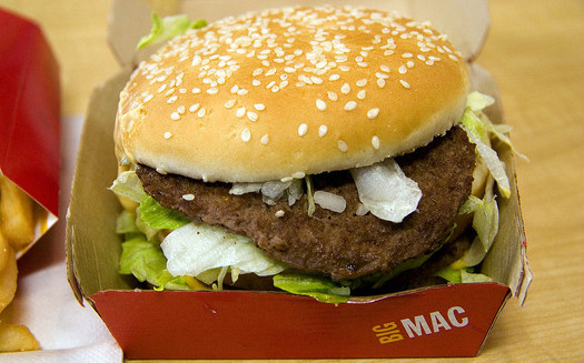 PHOTO: In the wake of a new campaign from the U.S. Public Interest Research Group, McDonald's is being urged to stop using meat that's been raised with antibiotics. Photo credit: Elliot/Flickr.