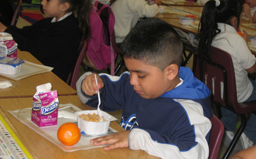 PHOTO: A new report finds more schools in Nevada are participating in the School Breakfast Program, but many students who are eligible are still not benefiting from the federal program. Photo courtesy U.S. Dept. of Agriculture.
