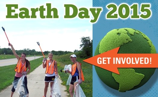 PHOTO: It has become the world's largest civic observance, and thousands of people across Iowa are making plans to take part in the 45th annual Earth Day with events to be held on and around April 22. Photo credit: Metro Waste Authority.