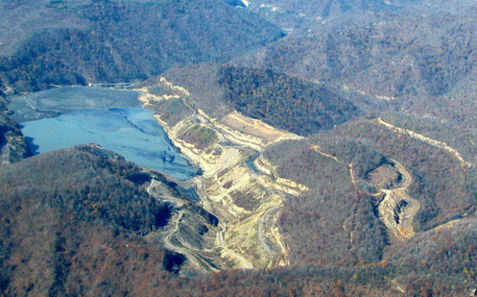 PHOTO: The state of West Virginia says it now will consider the findings of numerous studies that have linked mountaintop-removal mining to a large number of serious health problems. Photo credit: SouthWings/Vivian Stockman.