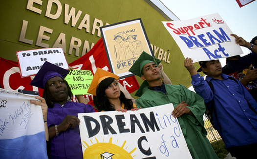 PHOTO: New York's budget has been finalized, but Gov. Andrew Cuomo lost a fight to include the Dream Act  a popular measure that would have offered college tuition assistance to thousands of undocumented immigrant children. Photo credit: Antonio R. Villaraigosa/CC.