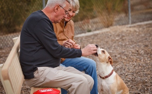 PHOTO: The quality and companionship that pets can add to the lives of Arizona seniors is the focus of an event this week in the Phoenix area. Photo courtesy of AARP Arizona.